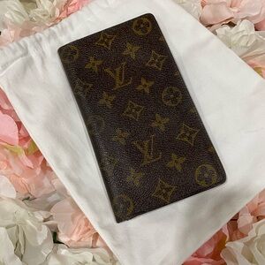 Louis Vuitton Brown Monogram Bifold Wallet